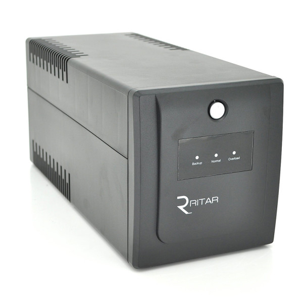 ДБЖ Ritar RTP1500 (900W) Proxima-L, LED, AVR, 3st, 4xSCHUKO socket, 2x12V9Ah, plastik Case ( 340 x 140 x 170 ) Q2 ДБЖ Ritar RTP1500 (900W) Proxima-L, LED, AVR, 3st, 4xSCHUKO socket, 2x12V9Ah, plastik Case ( 340 x 140 x 170 ) Q2