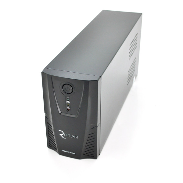ДБЖ Ritar RTP850L-UX-IEC (510W) Proxima-L, LED, AVR, 3st, USB, 4xIEC-320 C14, 145-290Vac, 1x12V9Ah, plastik Case ДБЖ Ritar RTP850L-UX-IEC (510W) Proxima-L, LED, AVR, 3st, USB, 4xIEC-320 C14, 145-290Vac, 1x12V9Ah, plastik Case