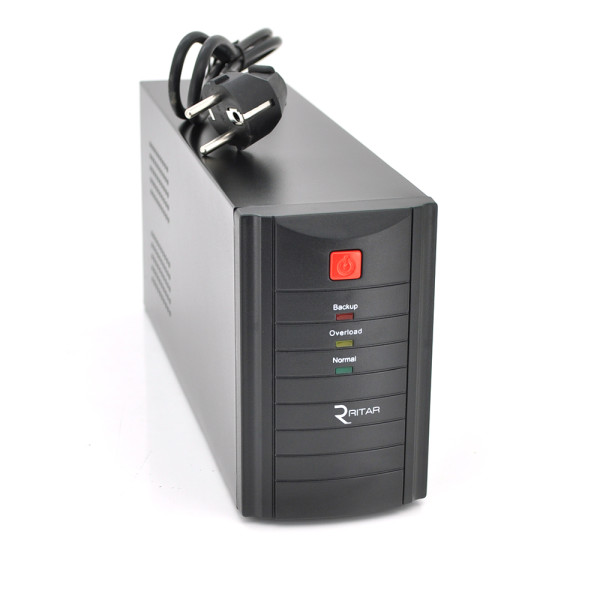 ДБЖ Ritar RTM1500 (900W) Proxima-L, LED, AVR, 3st, 3xSCHUKO socket, 2x12V9Ah, metal Case (350х120х190) Q2 ДБЖ Ritar RTM1500 (900W) Proxima-L, LED, AVR, 3st, 3xSCHUKO socket, 2x12V9Ah, metal Case (350х120х190) Q2