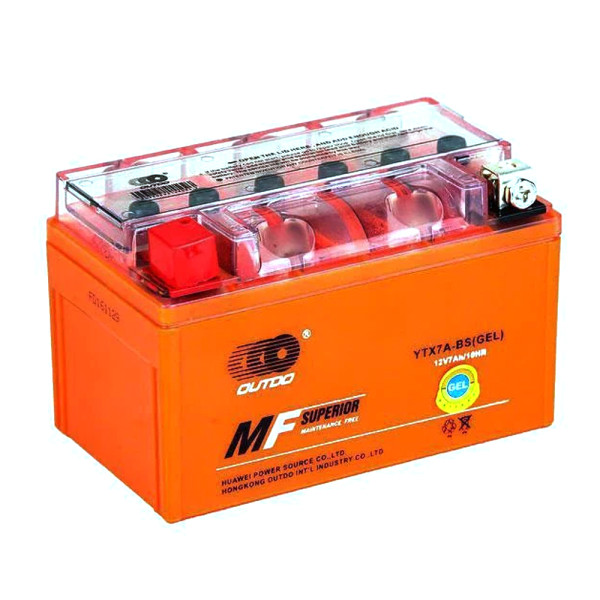 Мотоакумулятор OUTDO (Maxion) UTX7A-BS GEL, 12V 7 Ah (150 х 87 х 94), Оранжевый, Q8 Мотоакумулятор OUTDO (Maxion) UTX7A-BS GEL, 12V 7 Ah (150 х 87 х 94), Оранжевый, Q8