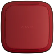 Світловий сповіщувач Ajax EN54 FireProtect (VAD) red для пожежної сигналізації, клас захисту IP54, частота спалахів 0,5 Гц, тест сигналу оповіщення