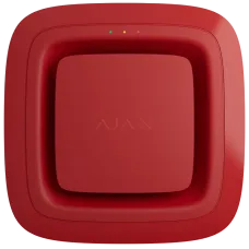 Сповіщувач звуковий Ajax EN54 FireProtect (Sounder) red для пожежної сигналізації, гучність до 100 дБ, 32 типи сигналів, клас захисту IP54