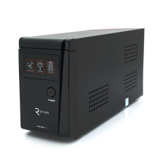 ИБП RITAR RTSW-600NL12 LED 600ВА 360Вт с правильной синусоидой для видеонаблюдения и охранных систем, под внешний АКБ 12В