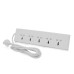Сетевой фильтр LDNIO SC10610, 10 розеток + 5 USB + Type-C, 2 м, сечение 3х0,75 мм, белый, коробка