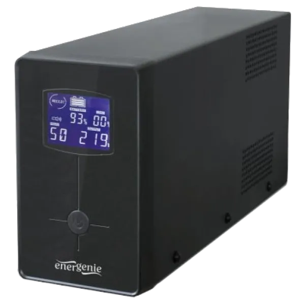 Джерело безперебійного живлення EnerGenie EG-UPS-031 650VA лінійно-інтерактивний UPS для комп’ютера та мережевого обладнання