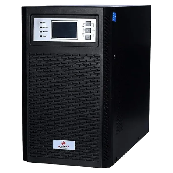 Джерело безперебійного живлення Kraft KRF-T2000VA/2KW(LCD) Ex Pro Online UPS Джерело безперебійного живлення Kraft KRF-T2000VA/2KW(LCD) Ex Pro Online UPS