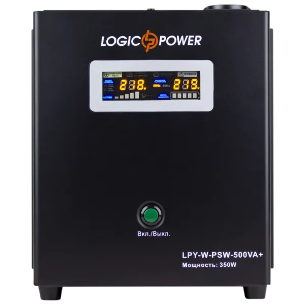 Джерело безперебійного живлення LOGICPOWER LPA-W-PSW-500VA+ Джерело безперебійного живлення LOGICPOWER LPA-W-PSW-500VA+