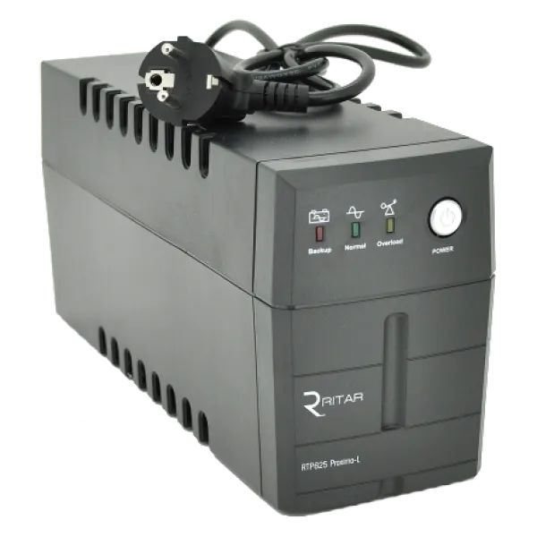 Джерело безперебійного живлення Ritar RTP625 Proxima-L 625ВA Джерело безперебійного живлення Ritar RTP625 Proxima-L 625ВA