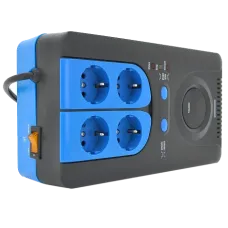 Стабілізатор напруги релейний 4xShuko, DC140-260V, AC220±8%, BOX Green Wave Winchester 500VA (350Вт)