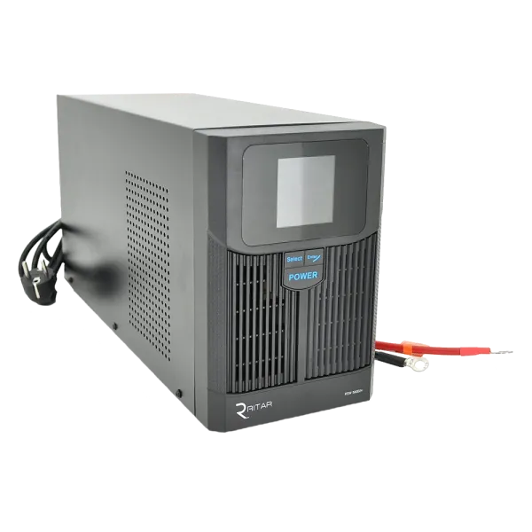 ДБЖ з правильною синусоїдою під зовнішній АКБ RITAR RTSW-1500 LCD 1500ВА 12В ДБЖ з правильною синусоїдою під зовнішній АКБ RITAR RTSW-1500 LCD 1500ВА 12В