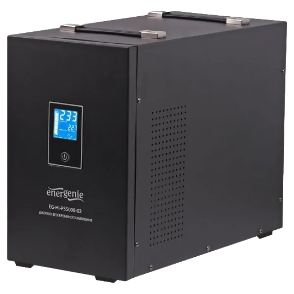 Джерело безперебійного живлення під акумулятор EnerGenie EG-HI-PS5000-02 5000ВА чиста синусоїда