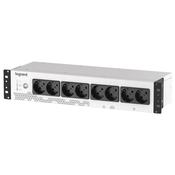 Джерело безперебійного живлення Legrand Keor PDU 800ВА/450Вт, 8хSchuko, USB Джерело безперебійного живлення Legrand Keor PDU 800ВА/450Вт, 8хSchuko, USB