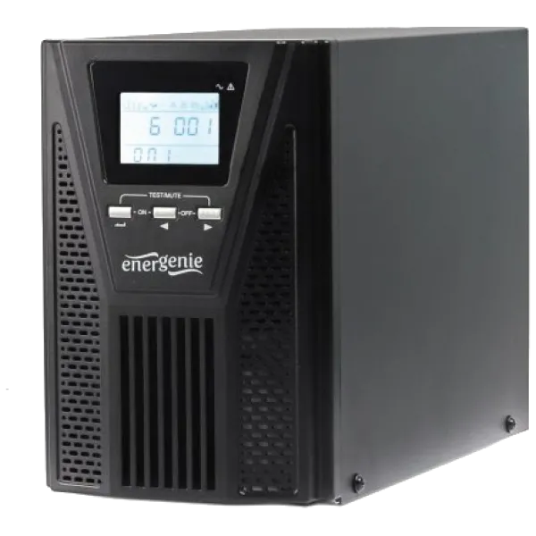 Джерело безперебійного живлення під акумулятор EnerGenie EG-UPSO-1000 1000ВA чиста синусоїда