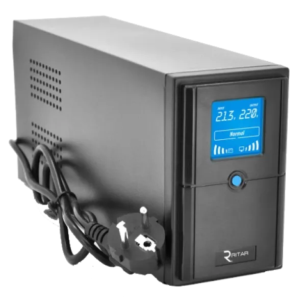 Джерело безперебійного живлення Ritar E-RTM1000 (600W) Джерело безперебійного живлення Ritar E-RTM1000 (600W)