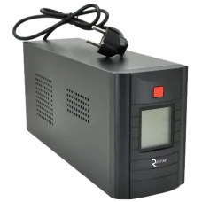 Джерело безперебійного живлення Ritar RTM1200 Proxima-D LCD 1200VA для комп’ютера та мережевого обладнання, 720Вт, 3 розетки SCHUKO