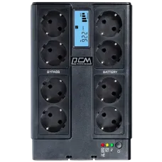 Джерело безперебійного живлення Powercom CUB-850N LCD Schuko