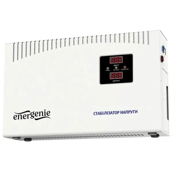 Автоматичний регулятор EnerGenie EG-AVR-DW5000-01 5000ВА Автоматичний регулятор EnerGenie EG-AVR-DW5000-01 5000ВА