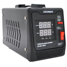 Стабілізатор напруги релейний 1xShuko, DC140-260V, AC220±8%, BOX Green Wave Mauser 1000VA (700Вт)
