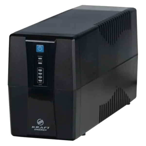Джерело безперебійного живлення Kraft KRF-1500VA/900W(LСD) UPS Джерело безперебійного живлення Kraft KRF-1500VA/900W(LСD) UPS