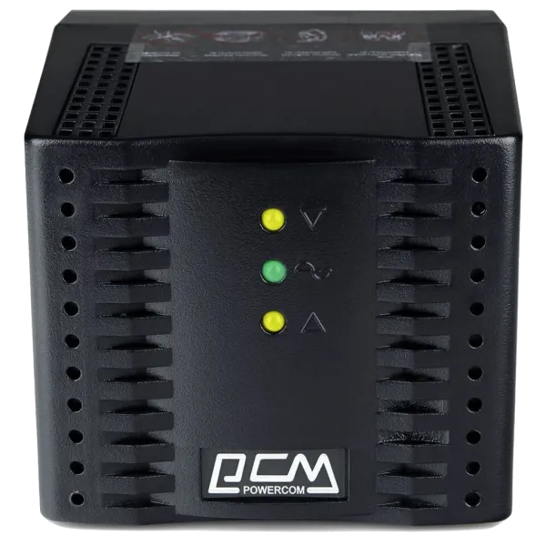 Стабілізатор Powercom TCA-1200 Schuko Стабілізатор Powercom TCA-1200 Schuko