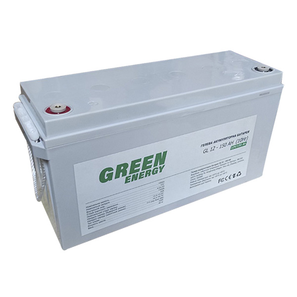 Акумуляторна батарея Gel Battary 150-12 GEL 12V 150 Ah для резервного живлення систем відеоспостереження та охорони Акумуляторна батарея Gel Battary 150-12 GEL 12V 150 Ah для резервного живлення систем відеоспостереження та охорони