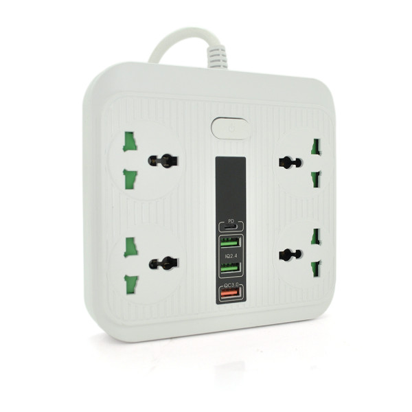 Сетевой фильтр TB-Т18, 4 розетки и 2 USB с PD, 2 м, 3000W для удобства зарядки ваших устройств в домашнем офисе или гостиной. Сетевой фильтр TB-Т18, 4 розетки и 2 USB с PD, 2 м, 3000W для удобства зарядки ваших устройств в домашнем офисе или гостиной.