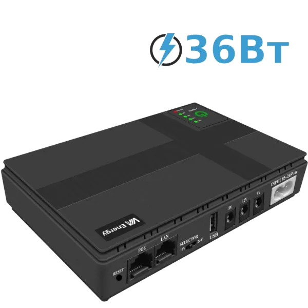 Джерело безперебійного живлення VIA Energy Mini UPS 3.0 24В 1А Джерело безперебійного живлення VIA Energy Mini UPS 3.0 24В 1А