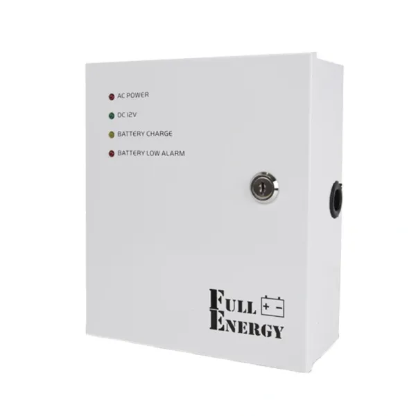 Блок живлення Full Energy BBG-125 12В 5А для відеоспостереження, стабілізація напруги, захист від глибокого розряду, металевий корпус, вхід 100-240В Блок живлення Full Energy BBG-125 12В 5А для відеоспостереження, стабілізація напруги, захист від глибокого розряду, металевий корпус, вхід 100-240В