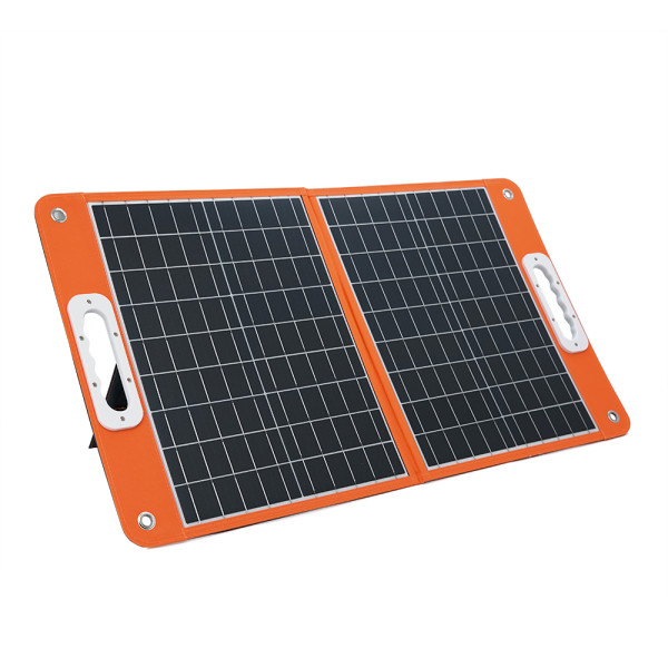 Складная солнечная панель ETFE TSP60 60W/18V для зарядки портативных станций, легкая 2,2 кг, размеры 456х417 мм, идеальна для активного отдыха и путешествий Складная солнечная панель ETFE TSP60 60W/18V для зарядки портативных станций, легкая 2,2 кг, размеры 456х417 мм, идеальна для активного отдыха и путешествий