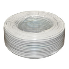 Кабель коаксиальный RITAR RG6U-48W 1CU, 1,02 мм.CU, 48x0.12m CCA жёлтый экран, 75 Ом, FPE, оболочка 6,8мм белая PVC, бухта 100м Q6
