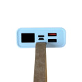 Повербанк 20000mAh с двумя выходами USB-A для зарядки мобильных устройств, вход Micro-USB/USB Type-C, LED-дисплей, белый, 148x68x27 мм Повербанк 20000mAh с двумя выходами USB-A для зарядки мобильных устройств, вход Micro-USB/USB Type-C, LED-дисплей, белый, 148x68x27 мм