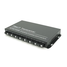 Коммутатор UPLINK UFS CK-880IS8F2E Fiber Switch 8Fiber 100Mbps + 2 1000M RJ45 порта, корпус металл, блок питания в комплекте