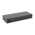 Комутатор POE 48V з 8 портами POE 100Мбіт + 2 порт Ethernet (UP-Link) 100Мбіт, корпус – метал, Black, БП в комплекті, Q18 Комутатор POE 48V з 8 портами POE 100Мбіт + 2 порт Ethernet (UP-Link) 100Мбіт, корпус – метал, Black, БП в комплекті, Q18
