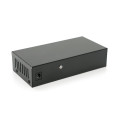 Комутатор POE 48V з 4 портами POE 100Мбіт + 2 порт Ethernet (UP-Link) 100Мбіт, корпус - метал, Black, БП у комплекті, Q18 Комутатор POE 48V з 4 портами POE 100Мбіт + 2 порт Ethernet (UP-Link) 100Мбіт, корпус - метал, Black, БП у комплекті, Q18