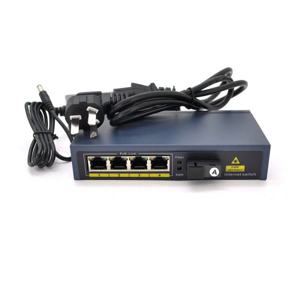Коммутатор POE 48V/57V 4 порта PoE +1 порт Ethernet FX 155 Мбит/с (UP-Link) A, 802.3af, Черный, БП в комплекте, (238*190*96) 0.79 кг (152*85*30) Коммутатор POE 48V/57V 4 порта PoE +1 порт Ethernet FX 155 Мбит/с (UP-Link) A, 802.3af, Черный, БП в комплекте, (238*190*96) 0.79 кг (152*85*30)