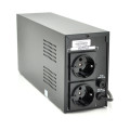 ДБЖ Ritar E-RTM650 ELF-D 650VA/390Вт, металл, LCD и AVR, для защиты и бесперебойного питания систем видеонаблюдения ДБЖ Ritar E-RTM650 ELF-D 650VA/390Вт, металл, LCD и AVR, для защиты и бесперебойного питания систем видеонаблюдения