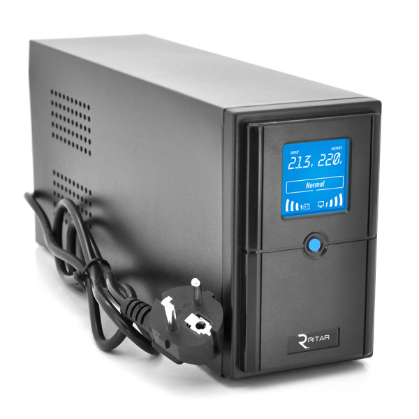 ДБЖ Ritar E-RTM1200 (720W) ELF-D, LCD, AVR, 3ст, 3xSCHUKO розетка, 2x12V7Ah, металлический корпус. Q2 (405*195*285) 10.2 кг (340*120*190) ДБЖ Ritar E-RTM1200 (720W) ELF-D, LCD, AVR, 3ст, 3xSCHUKO розетка, 2x12V7Ah, металлический корпус. Q2 (405*195*285) 10.2 кг (340*120*190)
