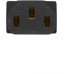 Зарядный кабель EcoFlow DELTA-AC-CABLE-1.-EU для электростанции и солнечных панелей