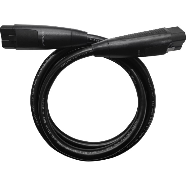 Зарядный кабель EcoFlow Infinity Cable для электростанции EcoFlow Delta Pro черный 30 А 2 м Зарядный кабель EcoFlow Infinity Cable для электростанции EcoFlow Delta Pro черный 30 А 2 м