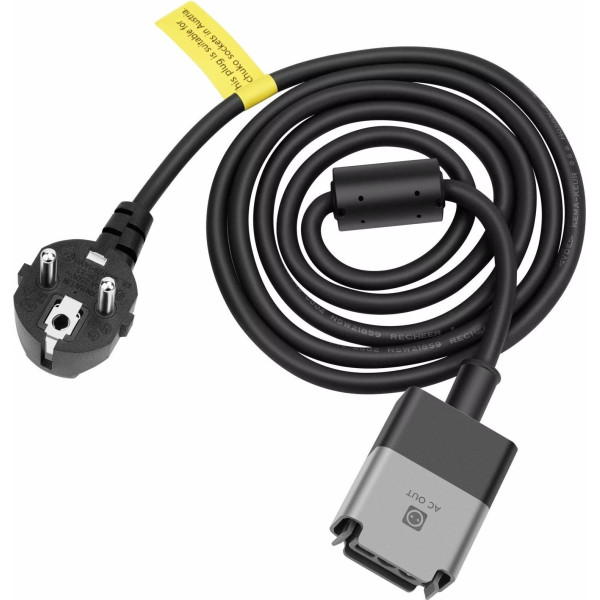 Кабель питания EcoFlow AC Cable 3m зарядный кабель для портативной электростанции и резервного энергоснабжения Кабель питания EcoFlow AC Cable 3m зарядный кабель для портативной электростанции и резервного энергоснабжения