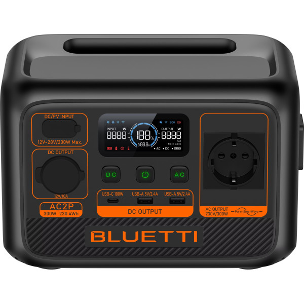 Портативная электростанция Bluetti AC2P для автономного энергоснабжения в путешествиях и на природе Портативная электростанция Bluetti AC2P для автономного энергоснабжения в путешествиях и на природе
