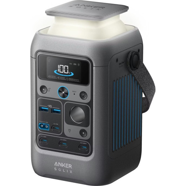 Портативная электростанция Anker Solix Solix C300 DC LiFePO4 288 Вт·ч 300 Вт с USB-C для питания и зарядки оборудования видеонаблюдения и сетевых устройств Портативная электростанция Anker Solix Solix C300 DC LiFePO4 288 Вт·ч 300 Вт с USB-C для питания и зарядки оборудования видеонаблюдения и сетевых устройств