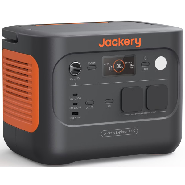 Портативная электростанция Jackery Explorer 1000 V2 LiFePO4 1070 Вт·ч для автономного электропитания дома и в походах Портативная электростанция Jackery Explorer 1000 V2 LiFePO4 1070 Вт·ч для автономного электропитания дома и в походах