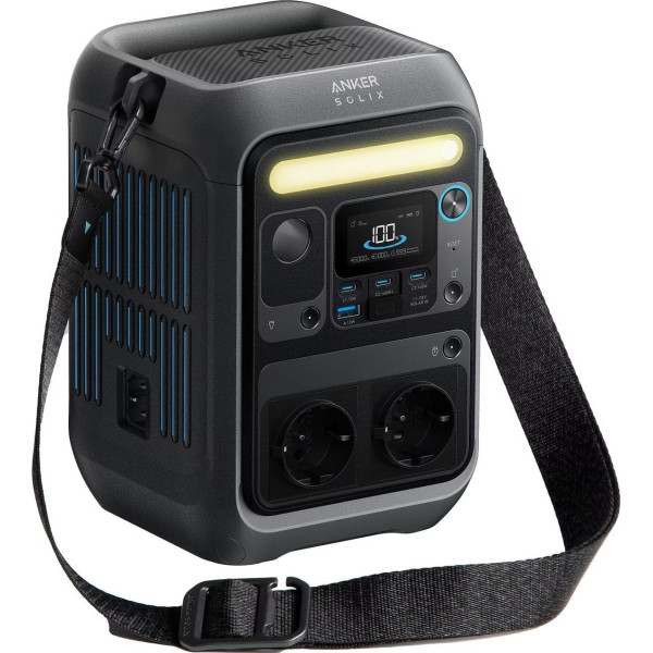 Портативная электростанция Anker Solix Solix C300X 288 Вт·ч 600 Вт для автономного электроснабжения и резервного питания Портативная электростанция Anker Solix Solix C300X 288 Вт·ч 600 Вт для автономного электроснабжения и резервного питания
