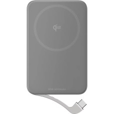 Внешний аккумулятор Powerbank EcoFlow RAPID 5000 мАч с магнитным креплением и MagSafe, серебристый, для мобильных устройств