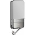 Внешний аккумулятор Powerbank EcoFlow RAPID 5000 мАч с магнитным креплением и MagSafe, серебристый, для мобильных устройств Внешний аккумулятор Powerbank EcoFlow RAPID 5000 мАч с магнитным креплением и MagSafe, серебристый, для мобильных устройств