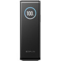 Внешний аккумулятор EcoFlow RAPID Powerbank black 25.000mAh 25000 мАч 170 Вт для питания и быстрой зарядки мобильных устройств Внешний аккумулятор EcoFlow RAPID Powerbank black 25.000mAh 25000 мАч 170 Вт для питания и быстрой зарядки мобильных устройств