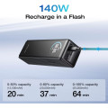 Внешний аккумулятор EcoFlow RAPID Powerbank silver 25000mAh 170Вт для питания и быстрой зарядки портативной электроники Внешний аккумулятор EcoFlow RAPID Powerbank silver 25000mAh 170Вт для питания и быстрой зарядки портативной электроники