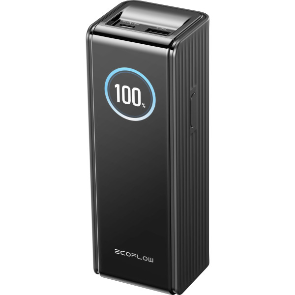 Внешний аккумулятор EcoFlow RAPID Powerbank black 25.000mAh 25000 мАч 170 Вт для питания и быстрой зарядки мобильных устройств Внешний аккумулятор EcoFlow RAPID Powerbank black 25.000mAh 25000 мАч 170 Вт для питания и быстрой зарядки мобильных устройств