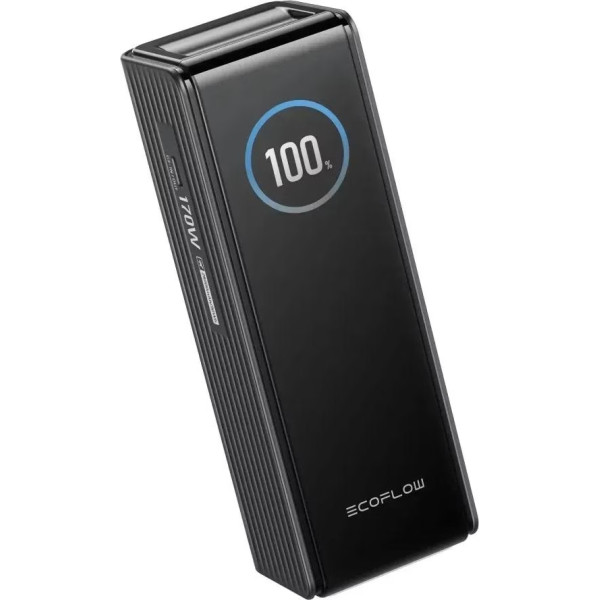 Внешний аккумулятор EcoFlow RAPID Powerbank silver 25.000mAh для питания и резервного энергоснабжения устройств видеонаблюдения Внешний аккумулятор EcoFlow RAPID Powerbank silver 25.000mAh для питания и резервного энергоснабжения устройств видеонаблюдения